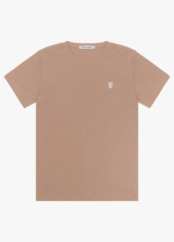 Trick Nick - Camiseta Infantil Masculina Marrom