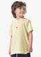Trick Nick - Camiseta Infantil Masculina Meia Malha Marrom - variação: Amarelo