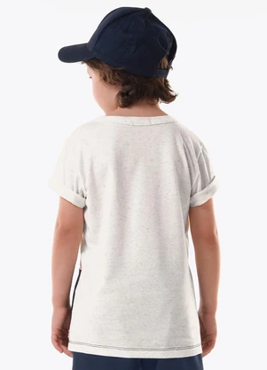 Trick Nick - Camiseta Infantil Masculina Meia Malha Azul - TRICK NICK