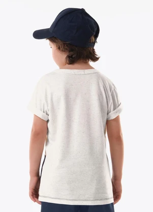 Trick Nick - Camiseta Infantil Masculina Meia Malha Azul - TRICK NICK