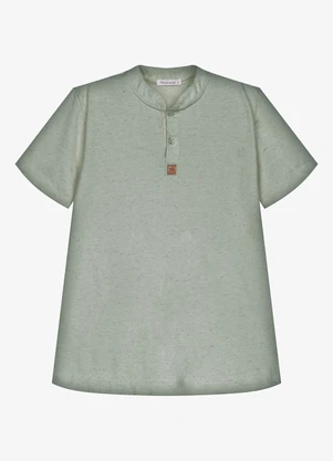 Trick Nick - Camiseta Infantil Masculina Meia Malha Verde - TRICK NICK