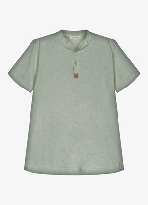 Trick Nick - Camiseta Infantil Masculina Meia Malha Verde - TRICK NICK