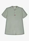 Trick Nick - Camiseta Infantil Masculina Meia Malha Marrom - variação: Verde
