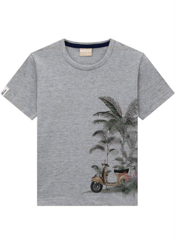 Milon - Camiseta Infantil Masculina Mescla 3