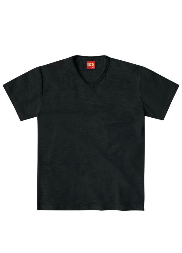 Kyly - Camiseta Infantil MeninoPreto