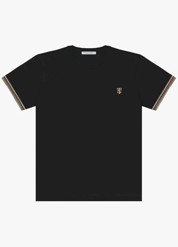Trick Nick - Camiseta Infantil Masculina Preto