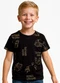 Infinita Cor - Camiseta Infantil Masculina Preto - variação: Preto