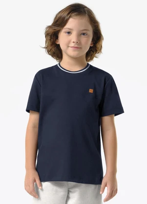 Trick Nick - Camiseta Infantil Masculina Suedine Azul - TRICK NICK