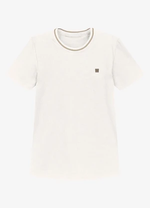 Trick Nick - Camiseta Infantil Masculina Suedine Bege - TRICK NICK