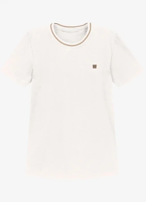 Trick Nick - Camiseta Infantil Masculina Suedine Bege - TRICK NICK