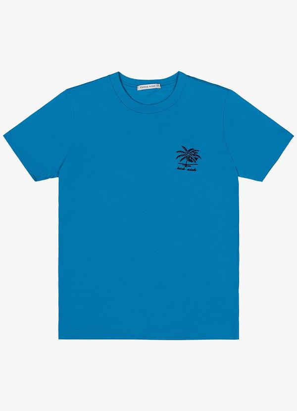 Trick Nick - Camiseta Infantil Masculina Azul