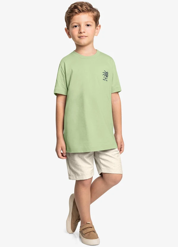 Trick Nick - Camiseta Infantil Masculina Verde 3