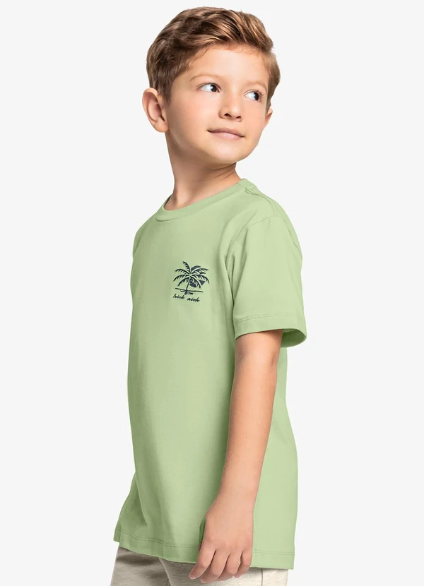 Trick Nick - Camiseta Infantil Masculina Verde 4