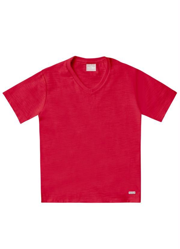 Milon - Camiseta Infantil MeninoVermelho