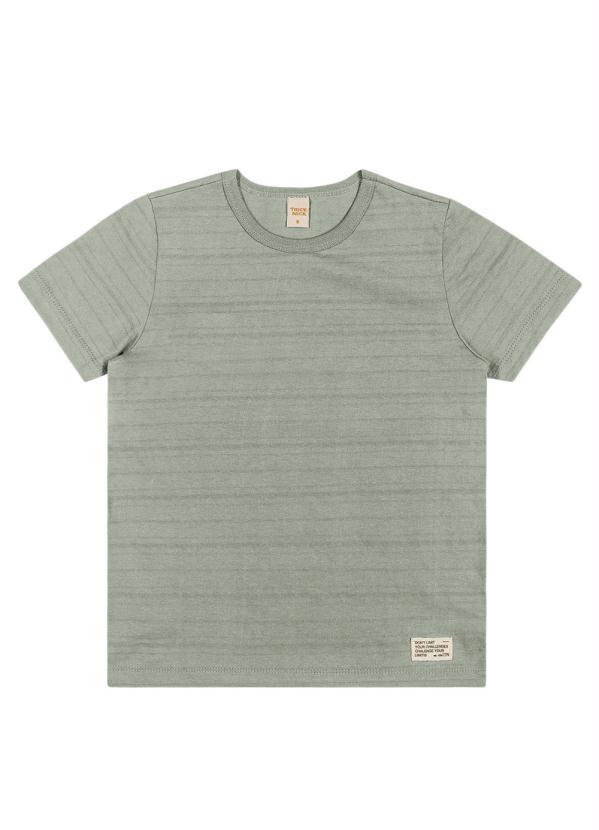 Trick Nick - Camiseta Infantil Menino Básicos Verde