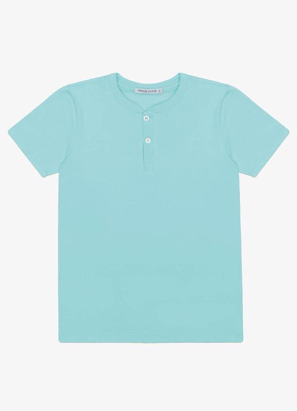 Trick Nick - Camiseta Infantil Masculino Cotton Leve Azul