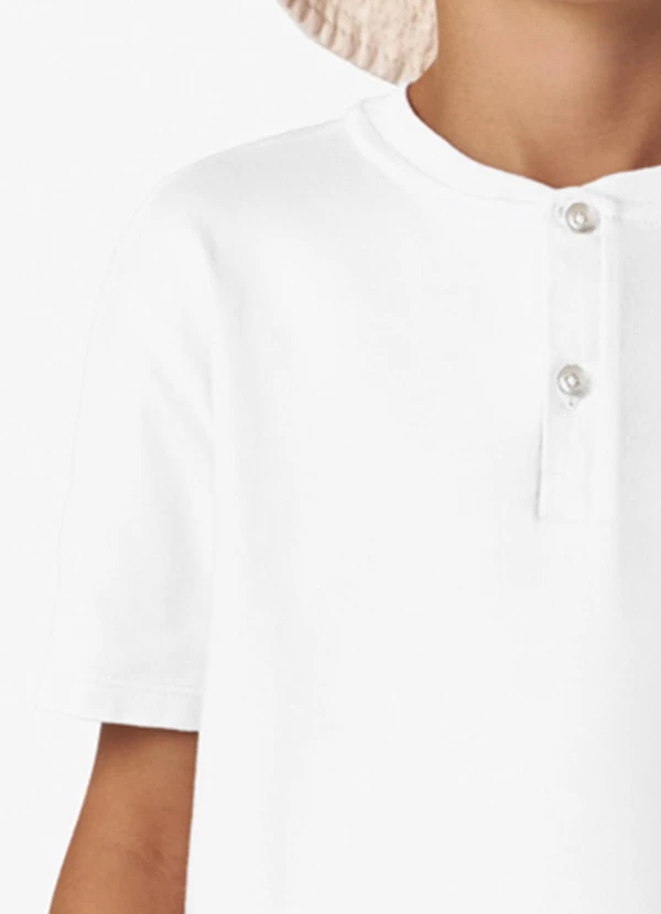 Trick Nick - Camiseta Infantil Masculino Cotton Leve Branco 5