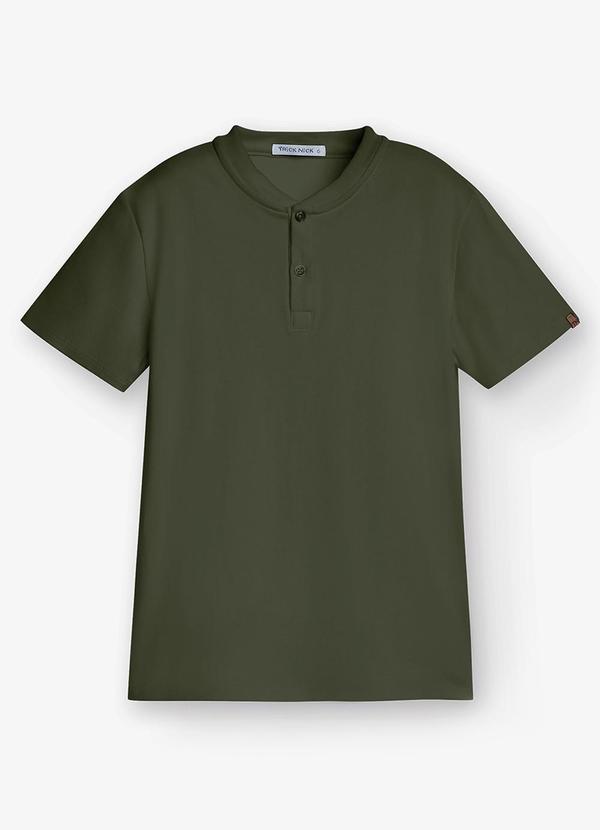 Trick Nick - Camiseta Infantil Masculino Cotton Leve Verde 1