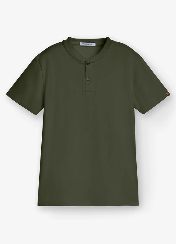 Trick Nick - Camiseta Infantil Masculino Cotton Leve Verde