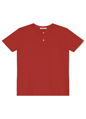 Trick Nick - Camiseta Infantil Masculino Cotton Leve Vermelho - TRICK NICK
