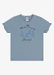 Rovi Kids - Camiseta Infantil Meia Malha com Estampa Azul - variação: Azul