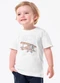 Trick Nick - Camiseta Infantil Meia Malha e Estampa Azul - variação: Branco