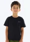 Quimby - Camiseta Infantil Meia Malha Preto - variação: Preto
