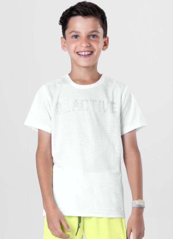 Brandili - Camiseta Infantil Menino Active Branco