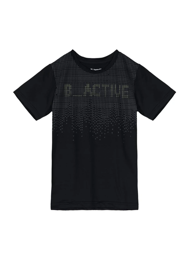 Brandili - Camiseta Infantil Menino Active Preto 3