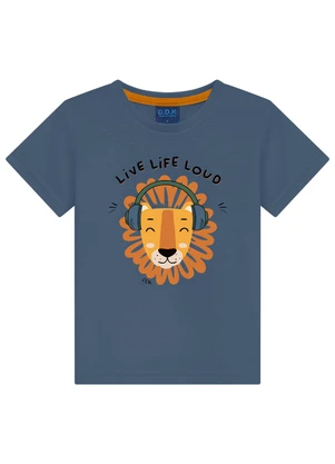 Ddk - Camiseta Infantil Menino Azul - DDK