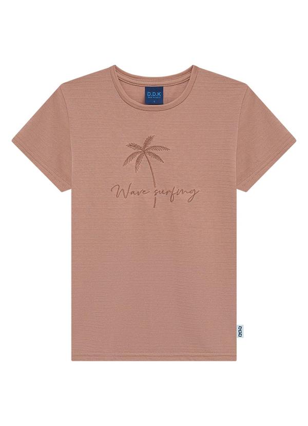 Ddk - Camiseta Infantil Menino Bege 3