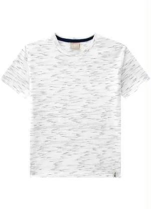 Milon - Camiseta Infantil Menino Branco - MILON