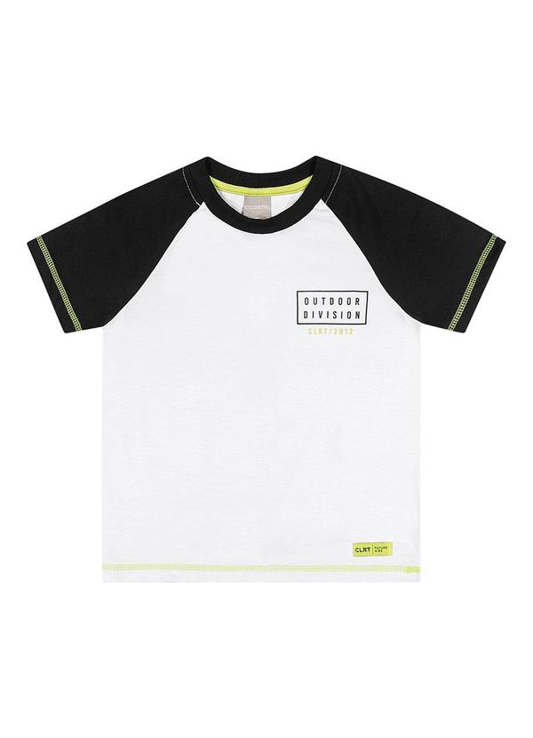 Colorittá - Camiseta Infantil Menino Branco