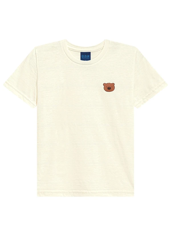 Ddk - Camiseta Infantil Menino Branco