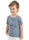 Elian - Camiseta Infantil Menino Casual Elian Preto - variação: Azul