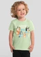 Brandili - Camiseta Infantil Menino da Bluey em Puff Azul - variação: Verde