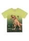 Brandili - Camiseta Infantil Menino de Dinossauro Verde - variação: Verde