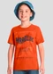 Brandili - Camiseta Infantil Menino de Surf Azul - variação: Laranja