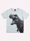 Kyly - Camiseta Infantil Menino Dinossauro Branco - variação: Branco