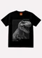 Kyly - Camiseta Infantil Menino Dinossauro Preto - variação: Preto