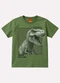 Kyly - Camiseta Infantil Menino Dinossauro Preto - variação: Verde