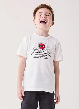Bimbi - Camiseta Infantil Menino do Homem-Aranha Rosa - BIMBI