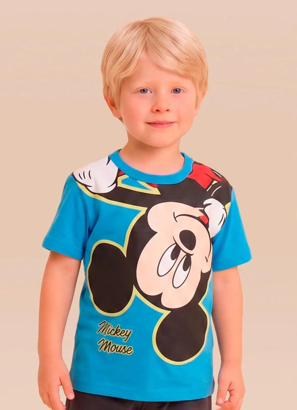 Brandili - Camiseta Infantil Menino do Mickey Mouse