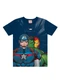 Brandili - Camiseta Infantil Menino dos Vingadores Branco - variação: Azul