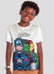 Brandili - Camiseta Infantil Menino dos Vingadores Branco - variação: Branco
