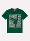 Kyly - Camiseta Infantil Menino em Algodão Cinza - variação: Verde