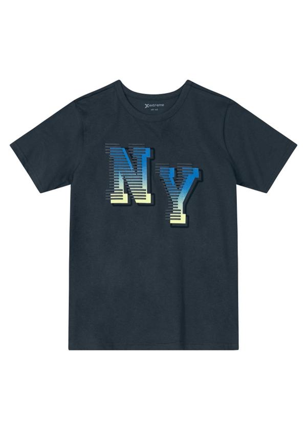 Brandili - Camiseta Infantil Menino em Malha Cinza