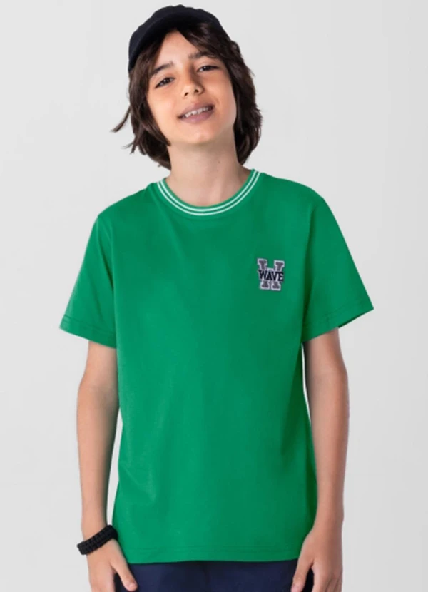 Extreme - Camiseta Infantil Menino em Malha Verde