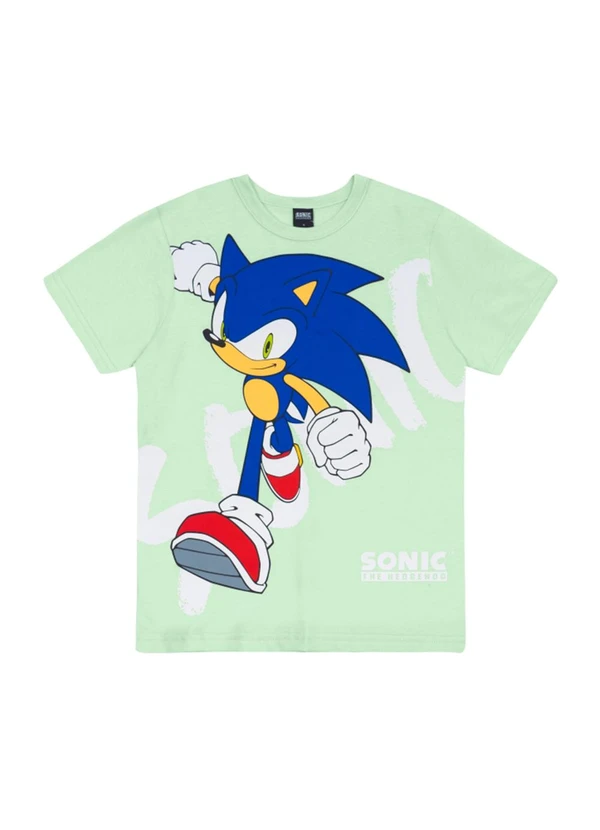 Brandili - Camiseta Infantil Menino em Meia Malha Azul