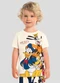 Brandili - Camiseta Infantil Menino em Meia Malha Bege - variação: Bege
